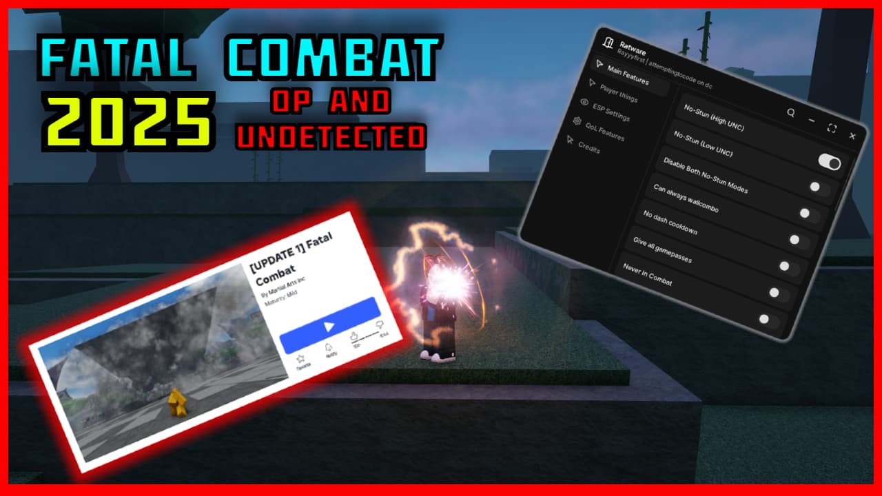 FATAL COMBAT OP SCRIPT [NO KEY]