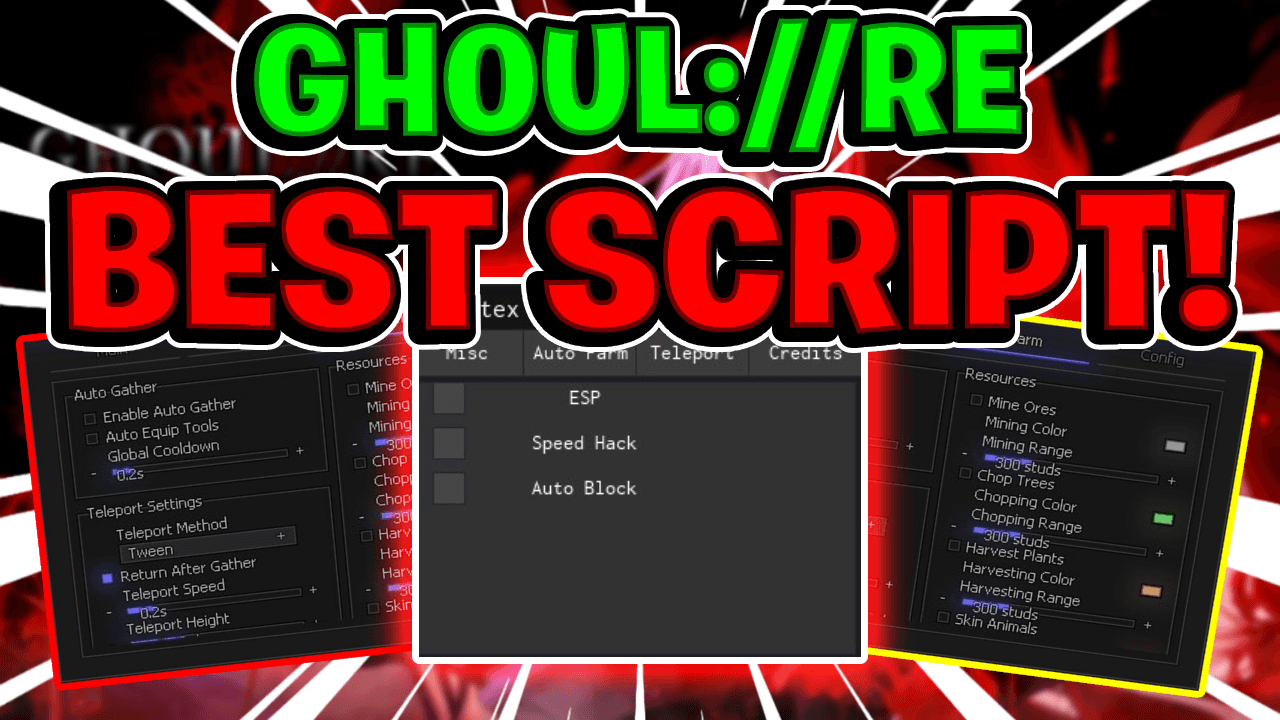 GHOUL://RE Roblox Script 2025
