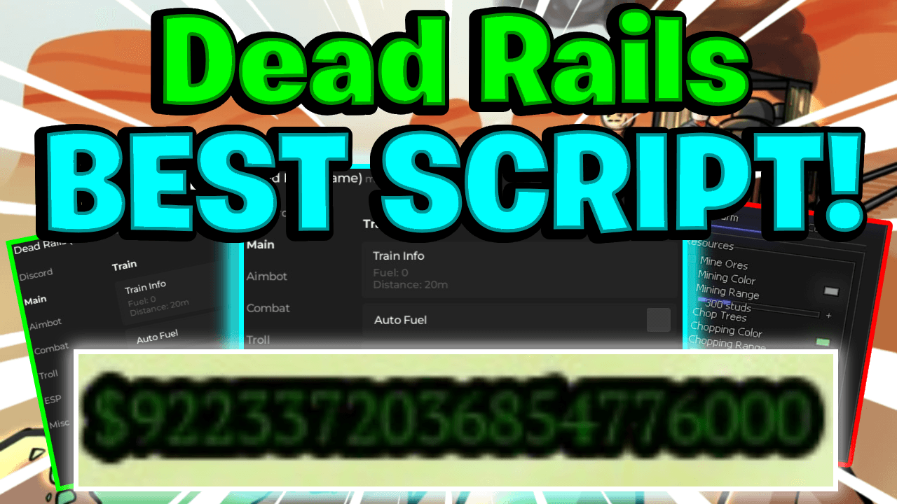 New Dead Rails [Alpha] Script Gui Roblox