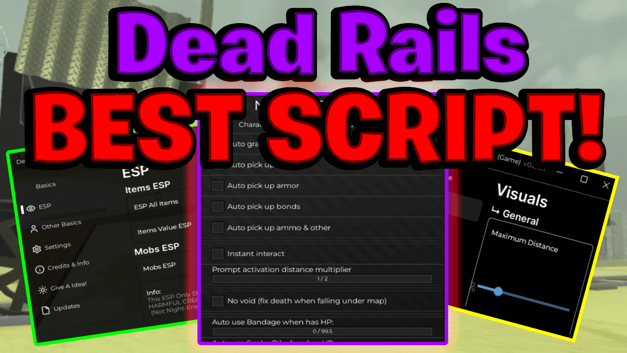 Dead Rails Best 5 Script Guis Roblox