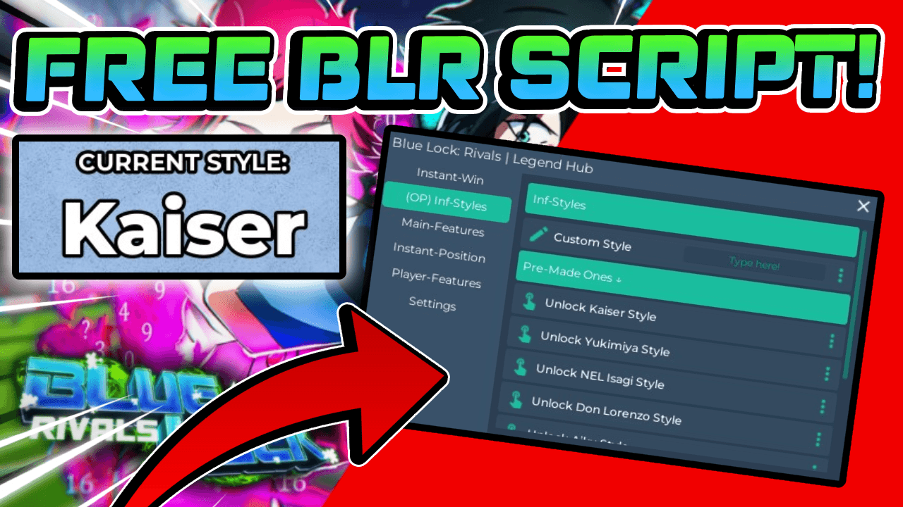 [KAISER] Blue Lock: Rivals Script So Good!