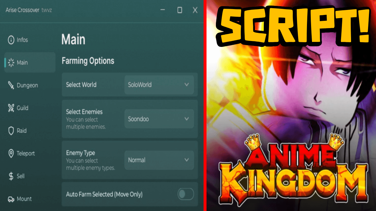Anime Kingdom Simulator Script Roblox 2025
