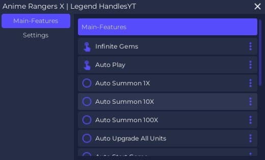 New Anime Rangers X Script Ui So Nice 2025!