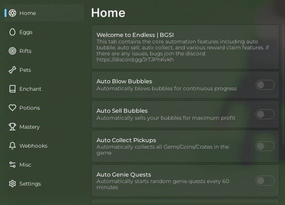 Bubble Gum Simulator INFINITY Script Ui 2025