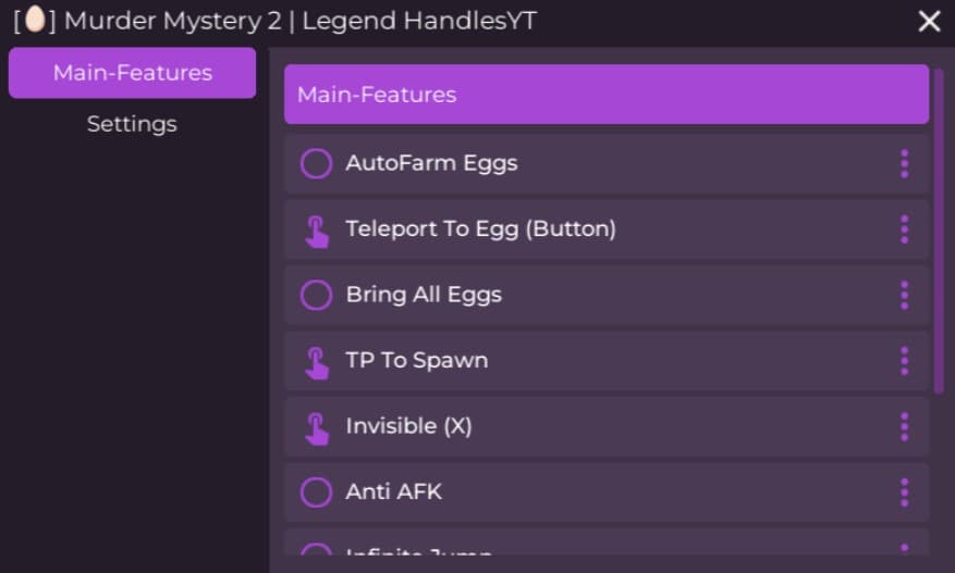 Murder Mystery 2 UI Nice For Easter
