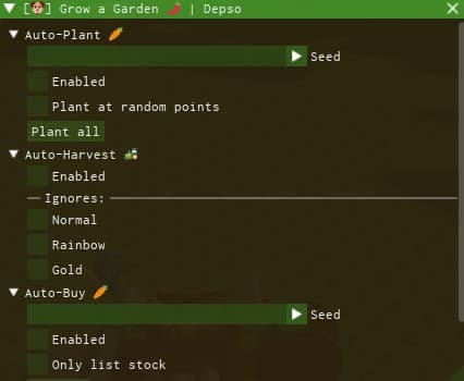 3 Scripts Grow a Garden Hacks