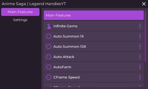 Anime Saga Cheat Hack 2025 Roblox Pastebin