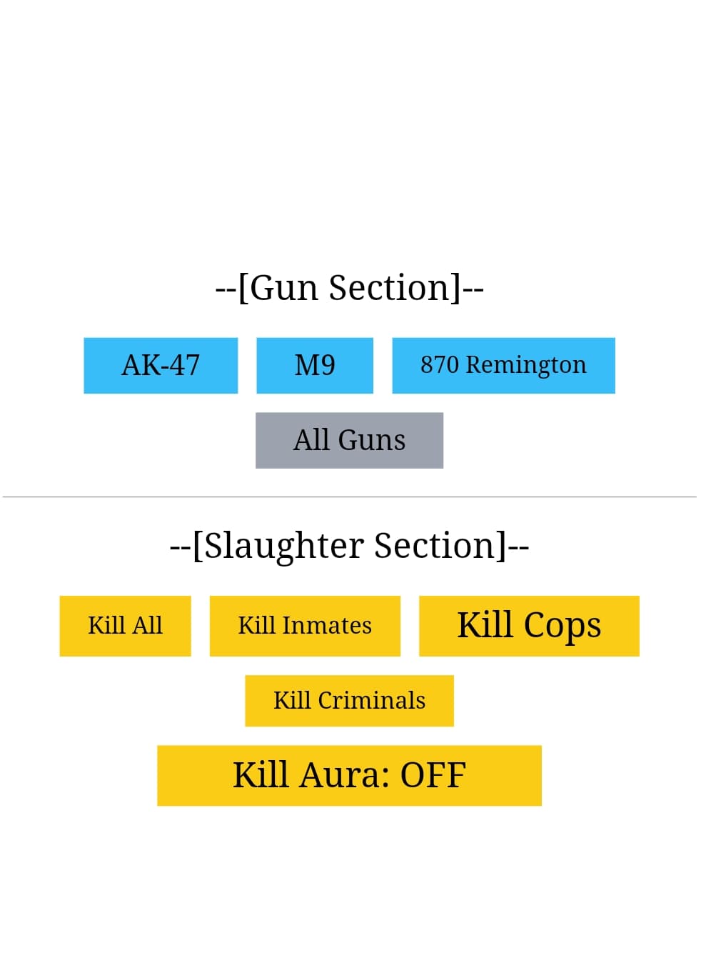 Prison Life Script 2025