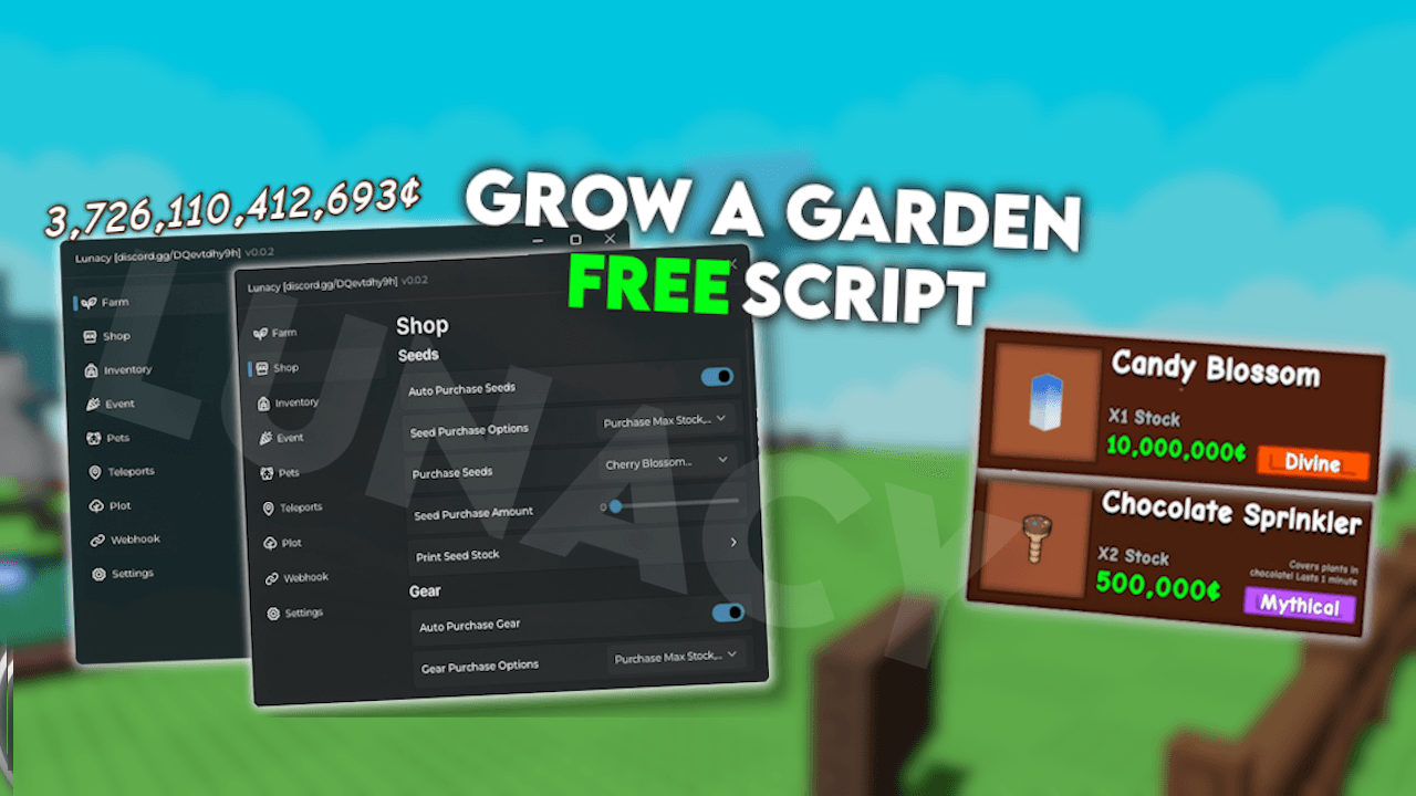 Grow A Garden