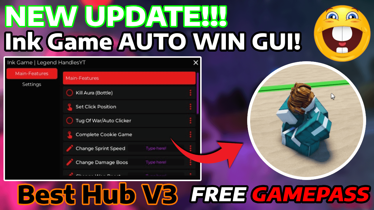 Ink Game OP Auto Win Script