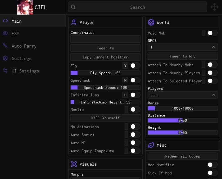TYPE://SOUL UI Auto Block Script