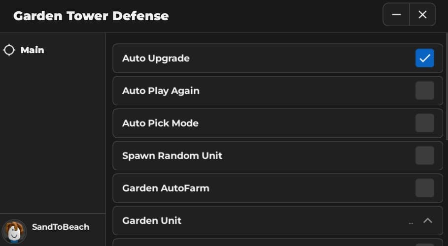 Garden Tower Defense UI Nice