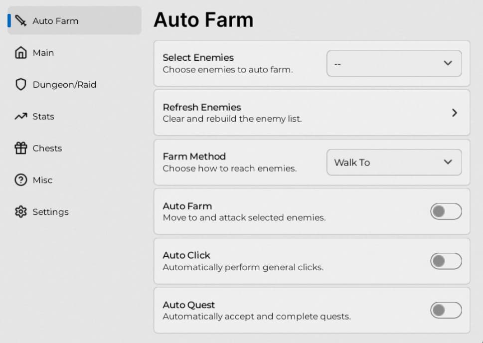 Anime Eternal UI Roblox Script