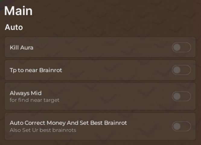 Plants Vs Brainrots UI Keyless