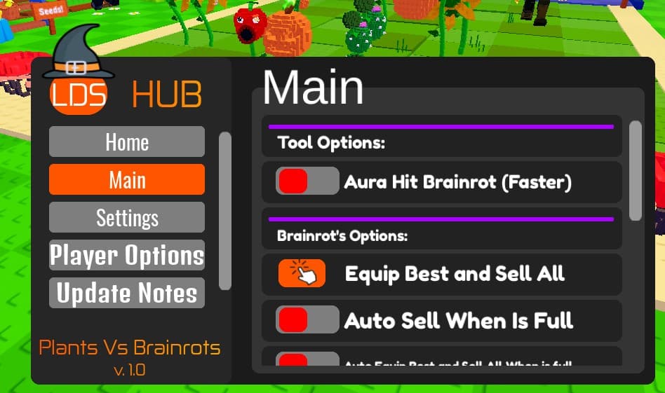 Plants Vs Brainrots Roblox New Keyless And Best Script
