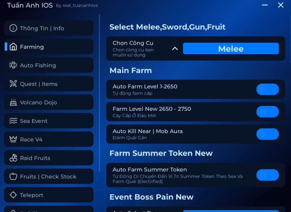 Blox Fruits Script Keyless 2025 Roblox