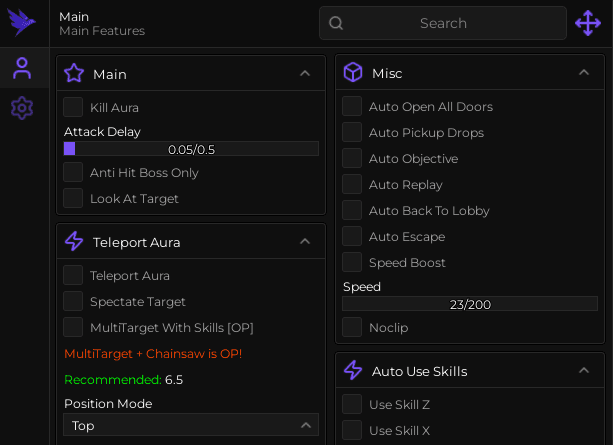 Hunty Zombie Keyless Nice Script