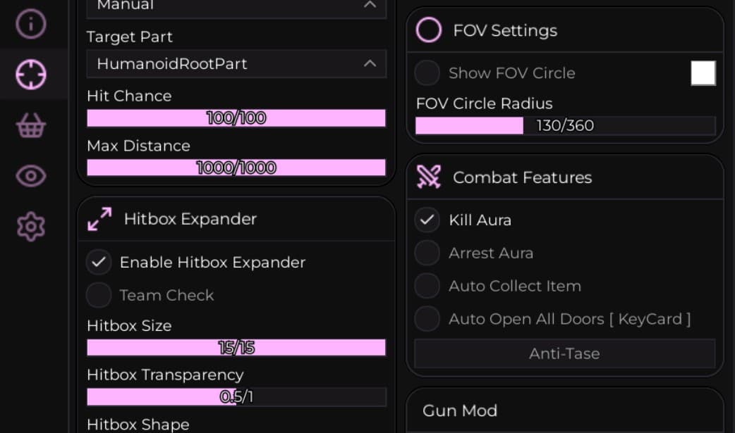 Prison Life New Keyless Gui Autofarm