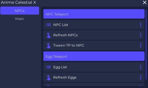 Anime Celestial X Script In Roblox