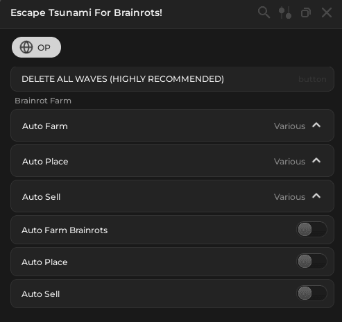 Escape Tsunami For Brainrots Scripts Keyless