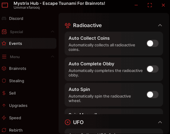 UPD Escape Tsunami For Brainrots script