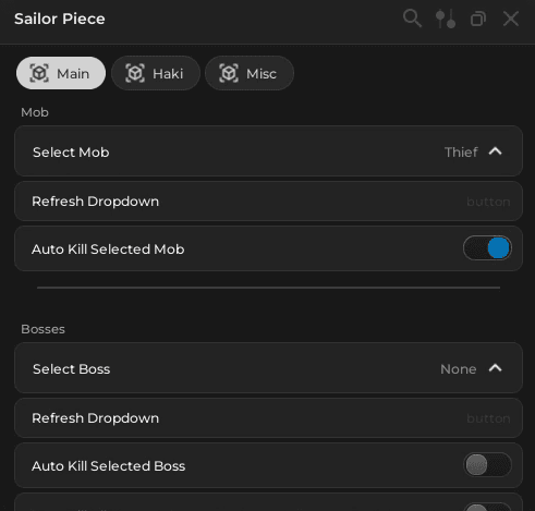 Sailor Piece Gui 2026 Keyless