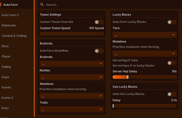 Escape Tsunami For Brainrots script roblox
