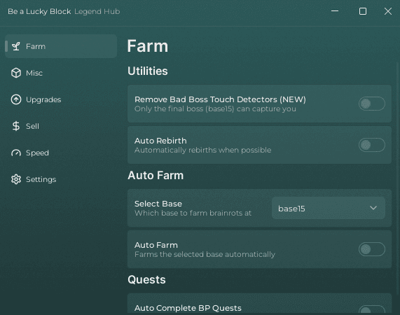 Be a Lucky Block Infinite Brainrots 2026