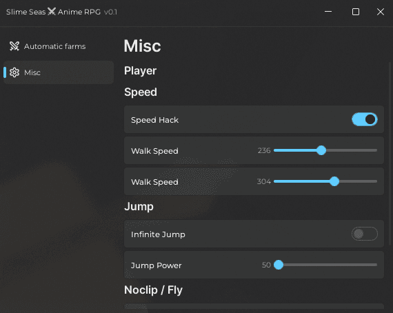 Slime Seas ⚔️ Anime RPG script