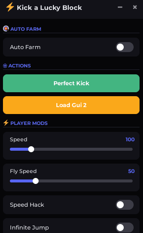 Kick a Lucky Block script on roblox 2026