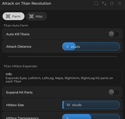 Upd 4 New Script Attack on Titan Revolution Gui