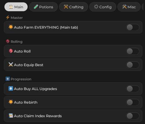 Roblox Slime RNG Script Auto Roll