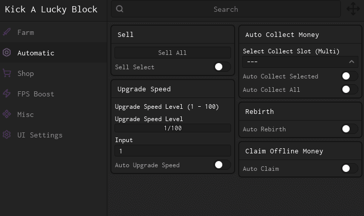 💥 Kick a Lucky Block Script 2026
