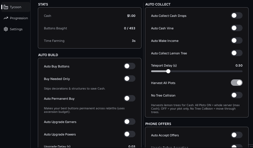 Best Sell Lemons Script Keyless 2026