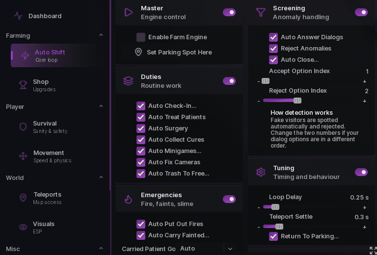 Animal Hospital Script NO KEY