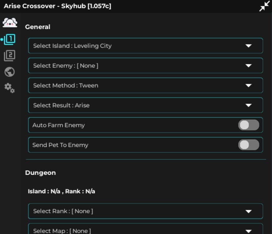 Arise Crossover Ui Script So Good!